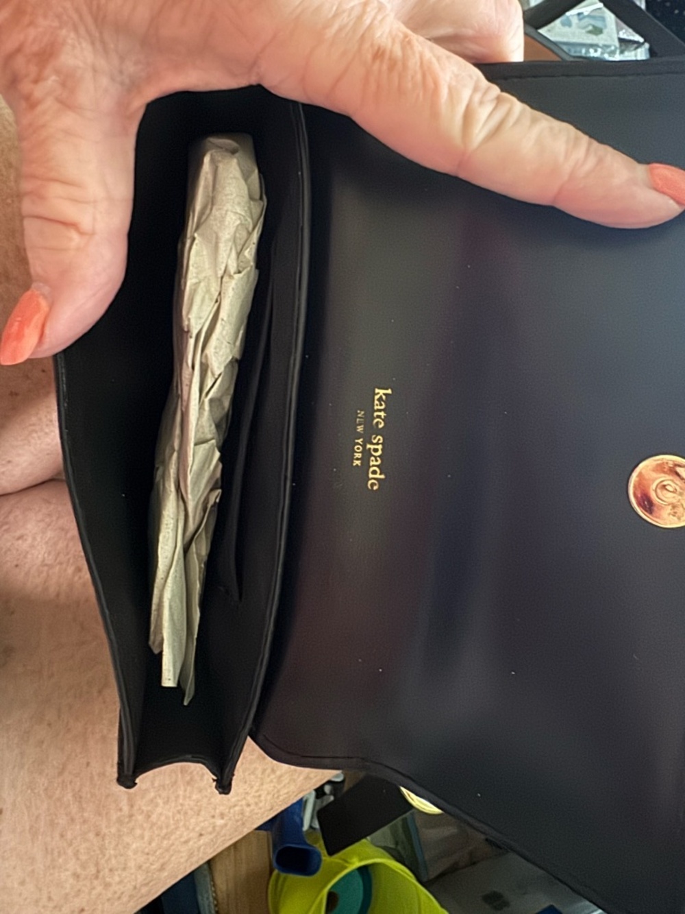 Kate Spade Black Bow Fanny Pack NWOT - Picture 2 of 2
